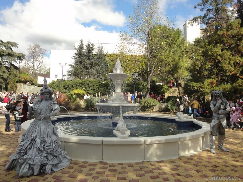 В горпарке Туапсе восстановят фонтан