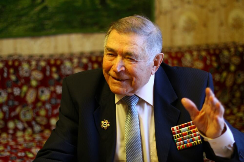 Туапсе поздравляет человека-легенду Михаила Романовича Воронова с 101-летием!