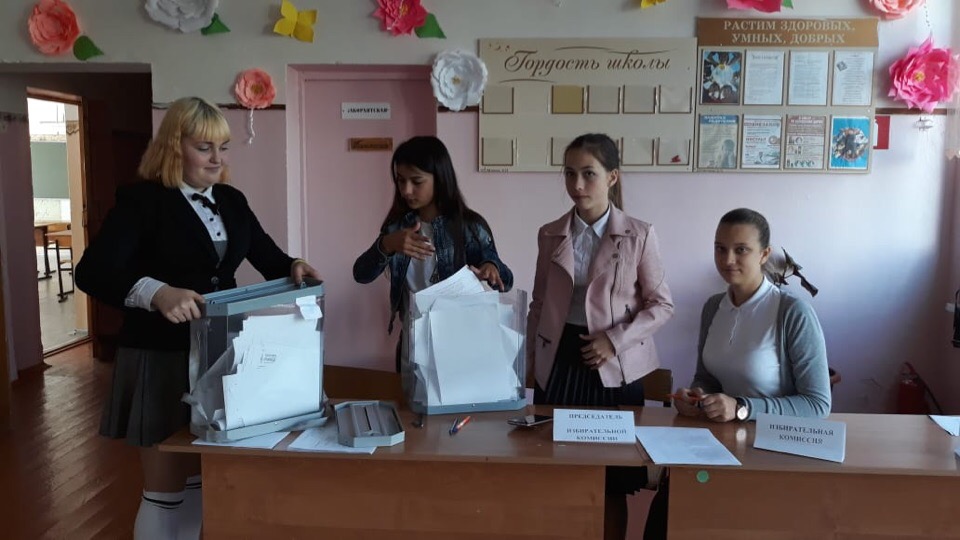 Выборы органов ученического самоуправления в школах города Туапсе