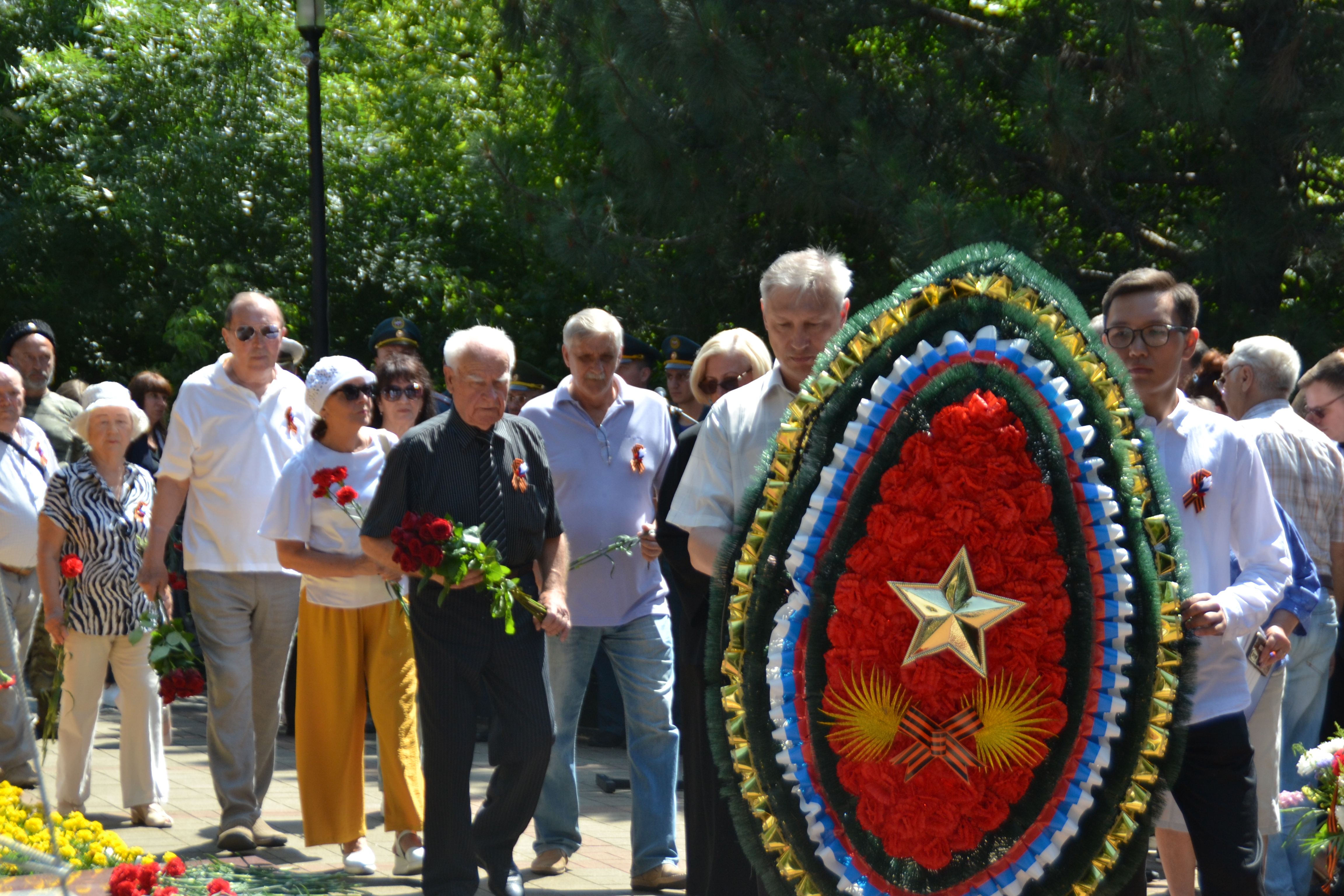 Митинг памяти собрал туапсинцев на Горке Героев