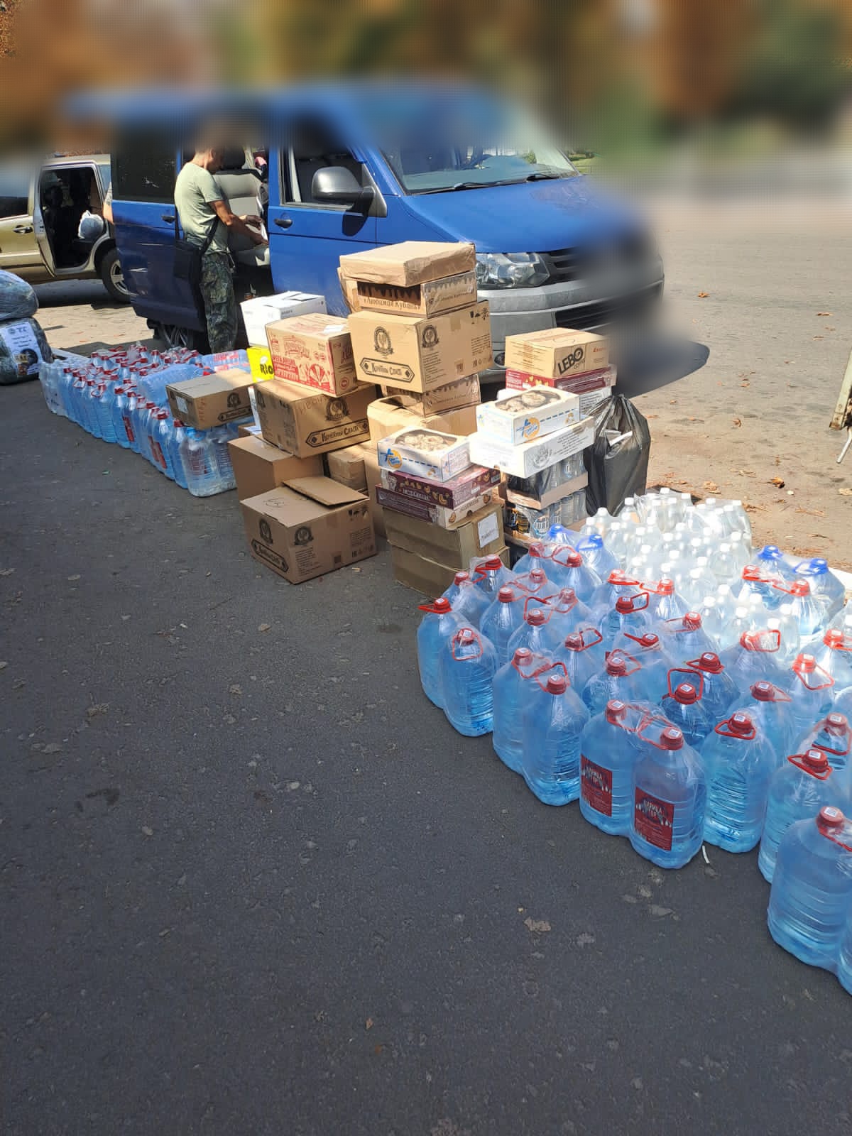 Гуманитарный груз на линию СВО доставили волонтеры