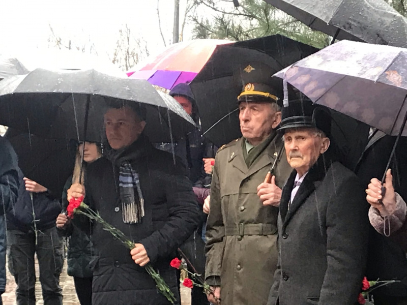 Митинг на Горке Героев в честь открытия краевого месячника военно-патриотической работы