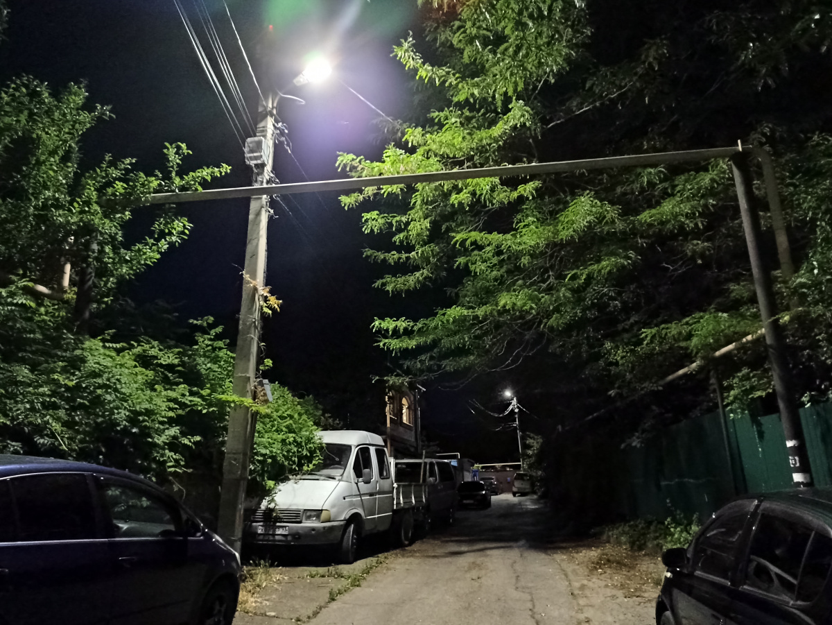 В Туапсе проведены ремонтные работы на сетях уличного освещения