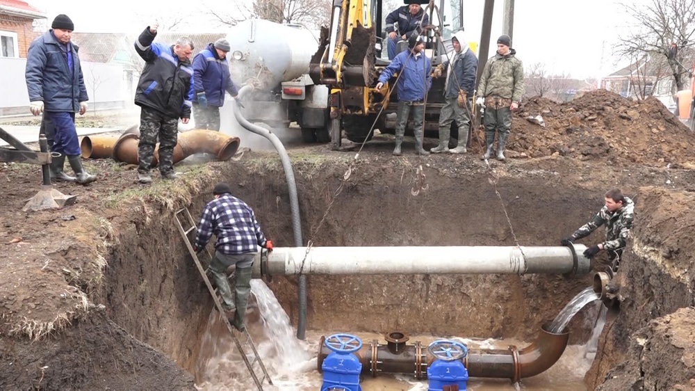 В Туапсе по поручению Вениамина Кондратьева построили газопровод